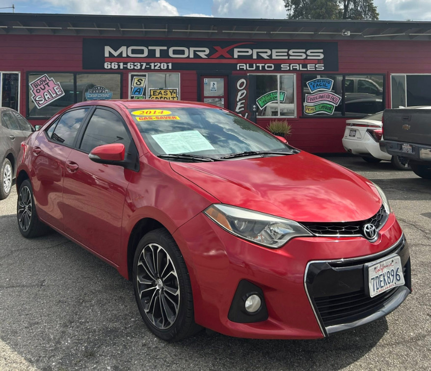 2014 Toyota Corolla S Plus