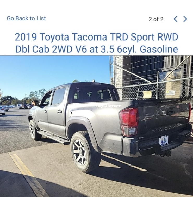 2019 Toyota Tacoma TRD Sport