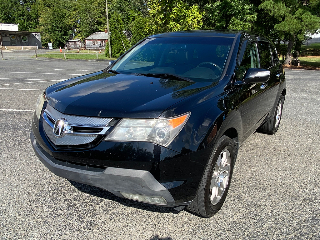 Black 2008 Acura MDX SUV / Crossover All-Wheel Drive Automatic