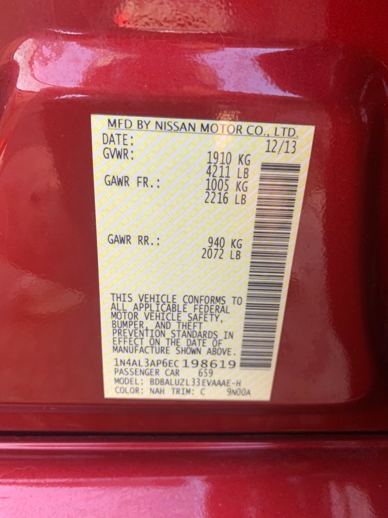 2014 Nissan Altima SV - Photo 12