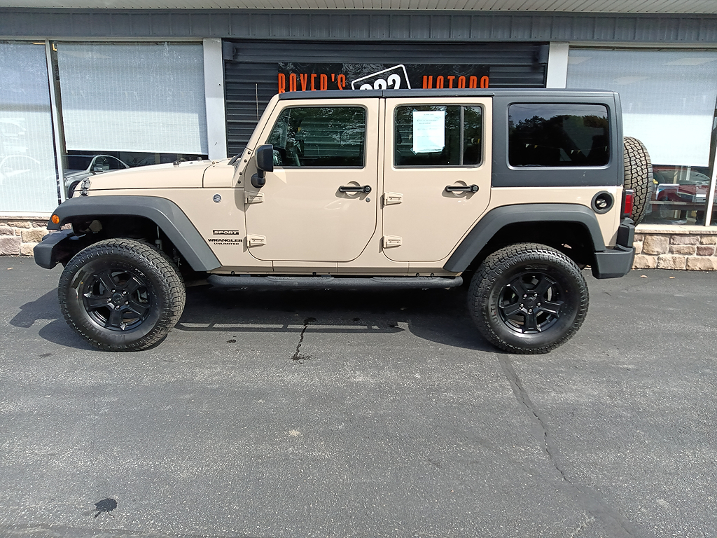 2016 Jeep Wrangler Unlimited Sport