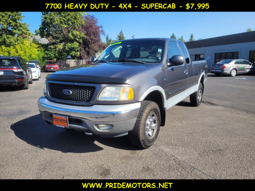 Gray 2002 Ford F-150 Pickup Truck Automatic