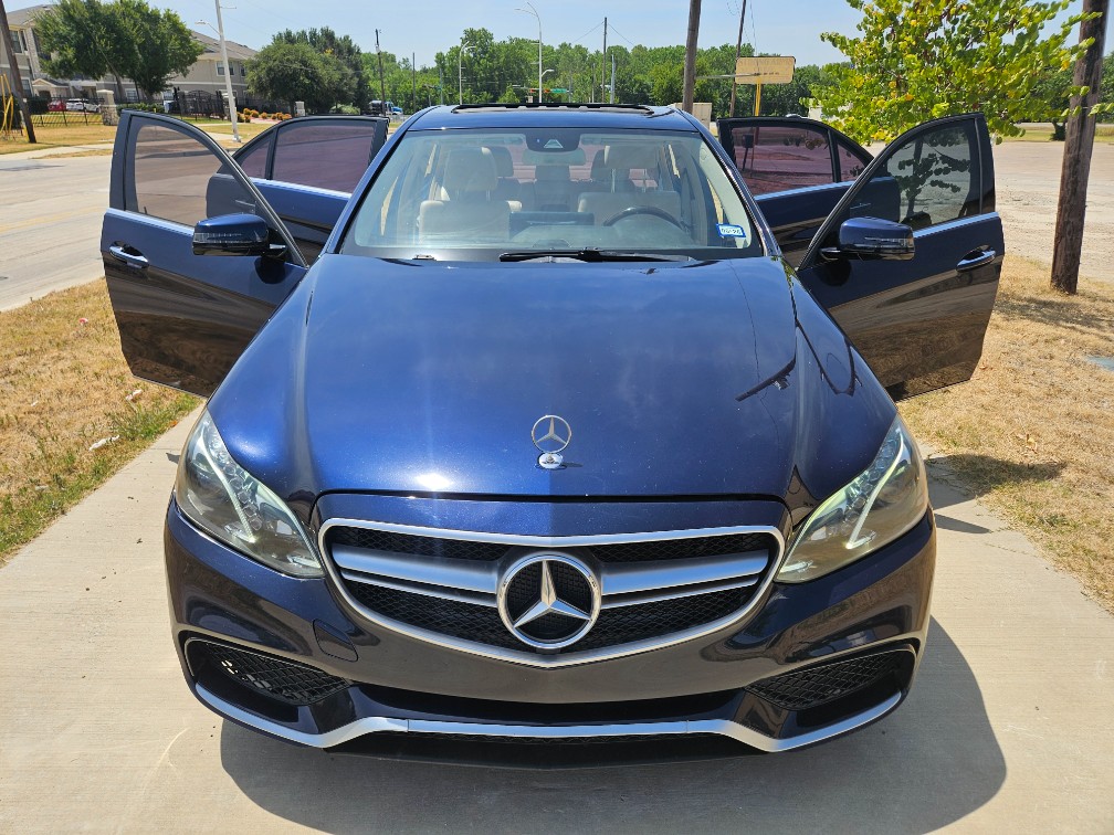 Blue 2014 Mercedes-Benz E-Class Sedan Automatic